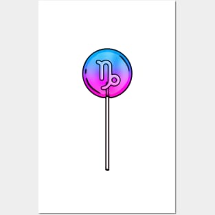 Capricorn Lollipop Posters and Art